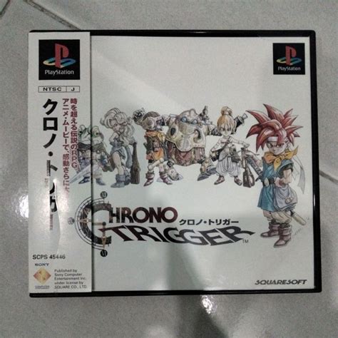 [used] Psx Ps Ps1 Chrono Trigger Japanese Language Version Shopee Malaysia