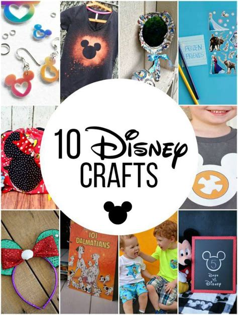 10 Disney Crafts For the Whole Family | Make and Takes