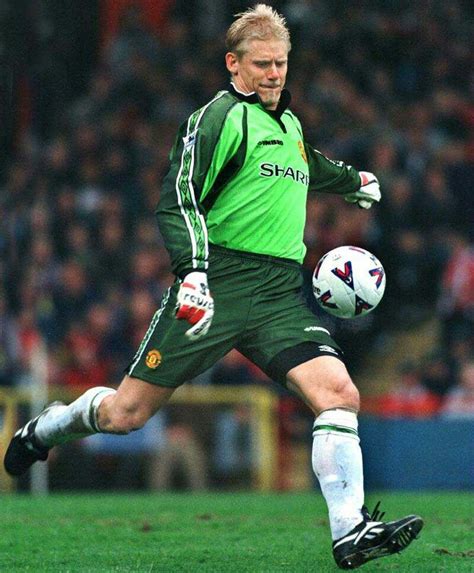 Peter Schmeichel Of Man Utd In 1998 Manchester United Legends Peter