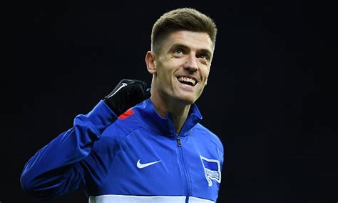 The wife of Krzysztof Piatek hits out at claims she FORCED him to choose Hertha Berlin over ...