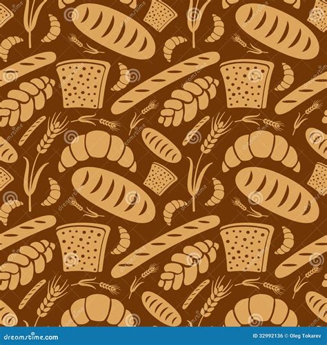 Bread Pattern Royalty Free Stock Image Image 32992136