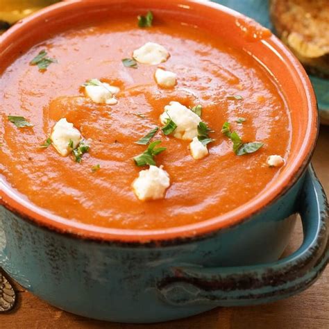 30 Minute Tomato Bisque Soup Recipe So Creamy Bowl Me Over