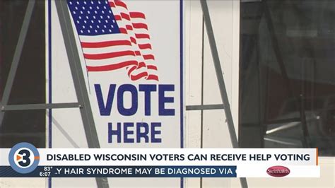 Judge Disabled Wisconsin Voters Can Receive Help Voting Youtube