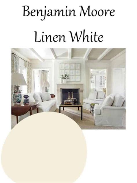 Linen White By Benjamin Moore At Lane And High