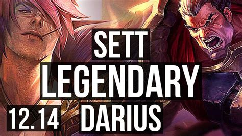 Sett Vs Darius Top Solo Kills Legendary Games