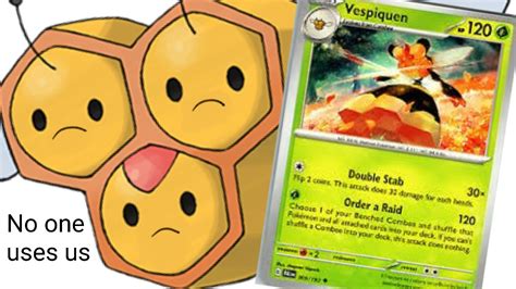 Paldea Evolved Combee Vespiquen Deck I Used It PTCGL YouTube