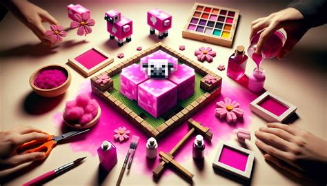 Cara Membuat Benang Magenta MinecraftTekan Di Sini