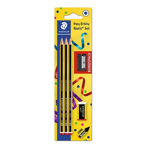 Staedtler Noris Crayon Hb Gomme Et Taille Crayon Ecrire Ava Be