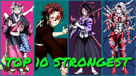 Top 10 Strongest Demon Slayer Characters