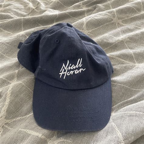 Women S Navy Hat Depop