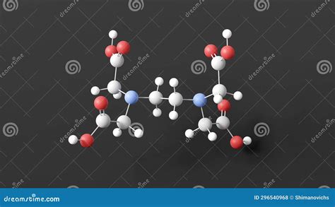 Ethylenediaminetetraacetic Acid Edetic Acid Edta Molecule It Is A