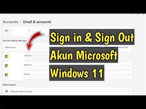 Cara Sign In Dan Sign Out Akun Microsoft Di Laptop Windows