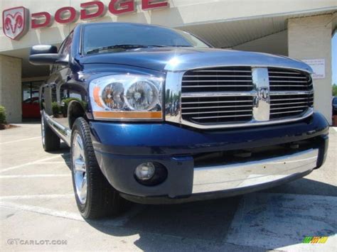 2006 Patriot Blue Pearl Dodge Ram 1500 Laramie Quad Cab 29723971 Photo 15 Car