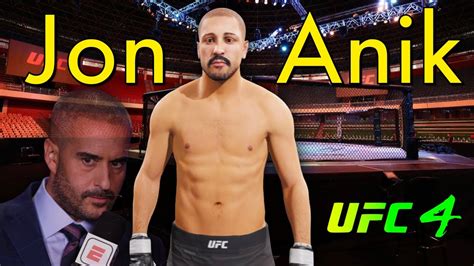 Play UFC 4 As Jon Anik UFC 4 CAF Formula YouTube