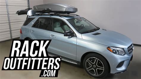 Mercedes Benz Gle Suv With Thule Motion Xt Xl Roof Top Luggage Cargo