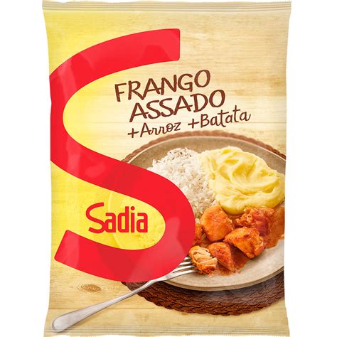 Frango Assado Sadia Batata Arroz 350g Sonda Supermercado Delivery