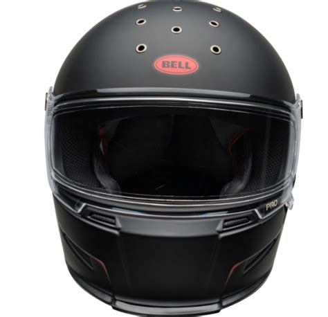 Kask Integralny Bell Eliminator Vanish Matte Black Red Motocyklistka