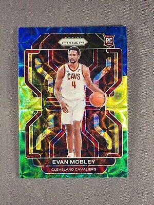 Panini Prizm Evan Mobley Blue Yellow Green Choice Rookie