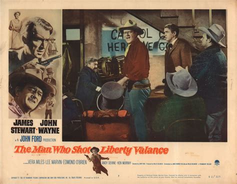 The Man Who Shot Liberty Valance Original 1962 U.S. Scene Card ...