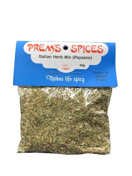 Prem S Italian Herb Mix 40g From Buy Asian Food 4U