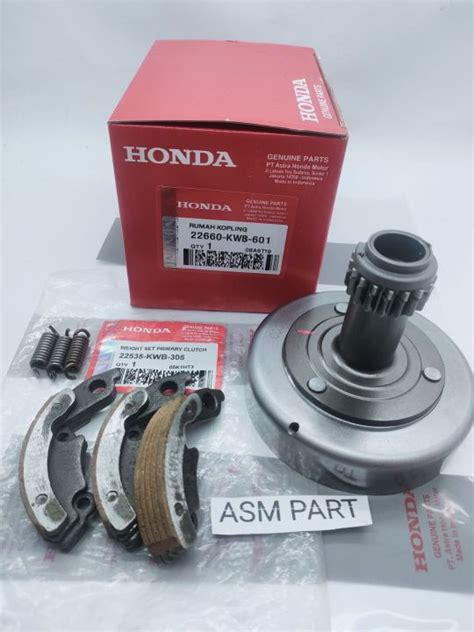 Lonceng Mangkok Ganda Kampas Ganda Honda Revo Absolute Blade Kwb