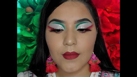 Mexican Makeup Maquillaje Patrio 15 Septiembre YouTube