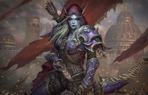 Hintergrundbilder Sylvanas Windrunner Video Game Art Videospiele