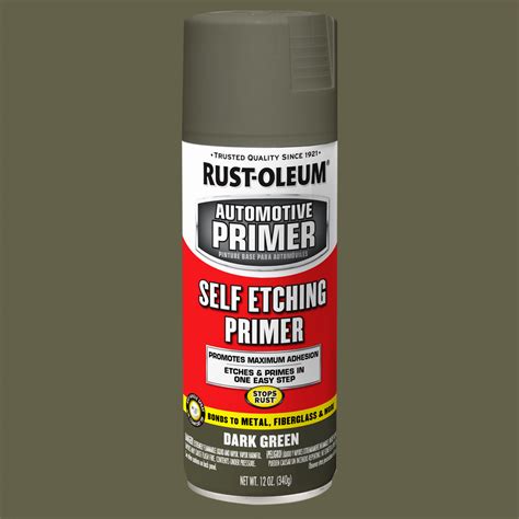 Rust Oleum Automotive Self Etching Primer Durable Coating