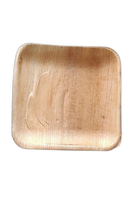 X Inch Square Areca Leaf Plate At Rs Piece Pakku Mattai Plate