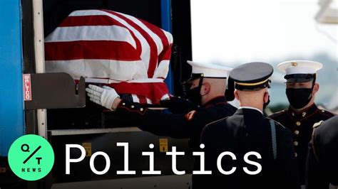 Rep John Lewis Casket Arrives In Washington Dc Aboard Air Force Two