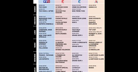 tous les programmes de la tele du er au  mars  puremedias