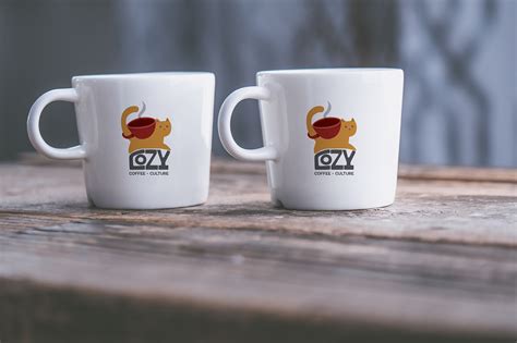 Logo Design Cozy Cafe On Behance