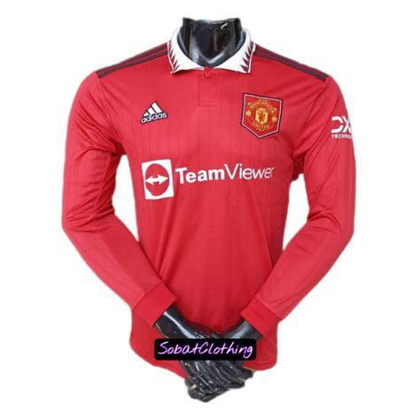 Jual Jersey Manchester United Home Long Sleeve Ls Edisi Top