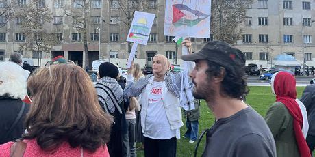 Foto Video U Zagrebu Prosvjed Podr Ke Palestini Aljemo Poruku Da Ne