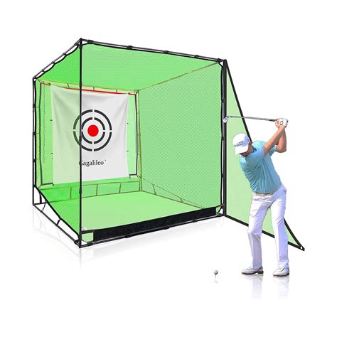 Gagalileo Golf Hitting Backyard Cage 7x7x7ft Galileo Sports