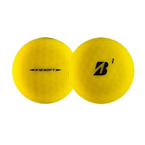 Bridgestone E12 Soft Matte Color Mix Palline Da Golf Usate Confezione