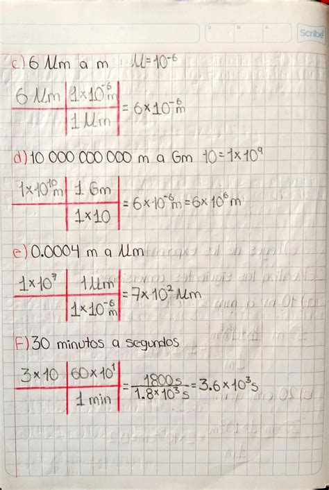 Solution Ejercicios De Notaci N Cient Fica Studypool