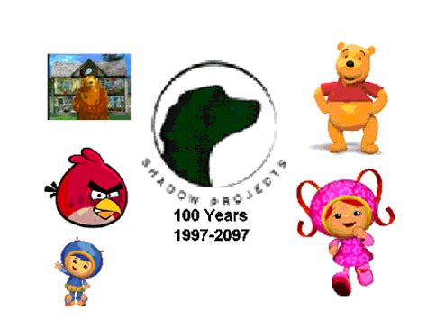 Shadow Projects 100 years 2097 logo on Scratch