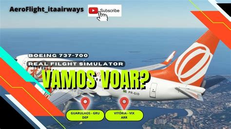 INFINITE FLIGHT SIMULATOR GUARULHOS SBGR VITORIA SBVT