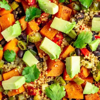 Sweet Potato Black Bean Quinoa Bake Mullen Health