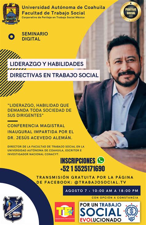 Invita Ua De C Al Seminario Digital Liderazgo Y Habilidades Directivas