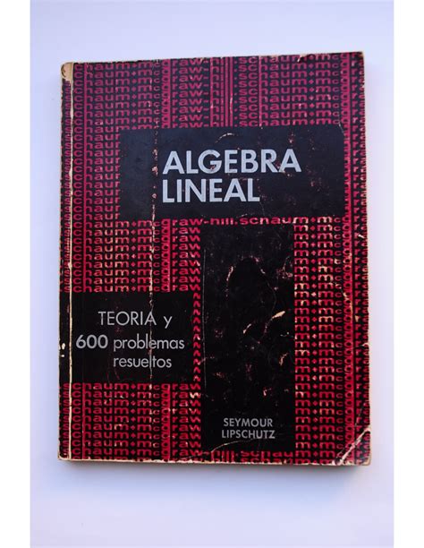 Teor A Y Problemas De Lgebra Lineal Solar Del Bruto