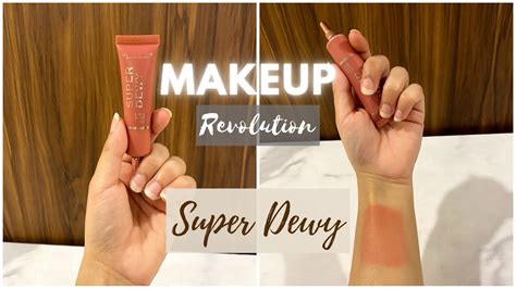 Makeup Revolution Super Dewy Liquid Blush Review And Swatches Makeup