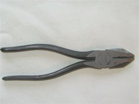 Ww2 Us Military Army Signal Corps Issue Utica 1950 6 Lineman Pliers 3298954411