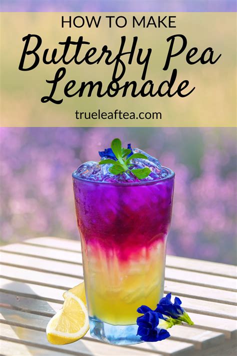 Butterfly Pea Lemonade In Butterfly Pea Tea Time Magazine Lemonade