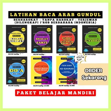 Jual BUKU BAHASA ARAB LATIHAN BACA KITAB Shopee Indonesia