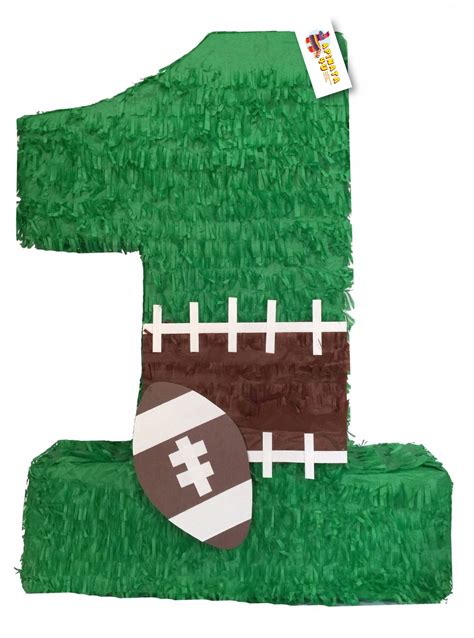 Large Green Number One Pinata Soccer Theme 24 Tall | Etsy