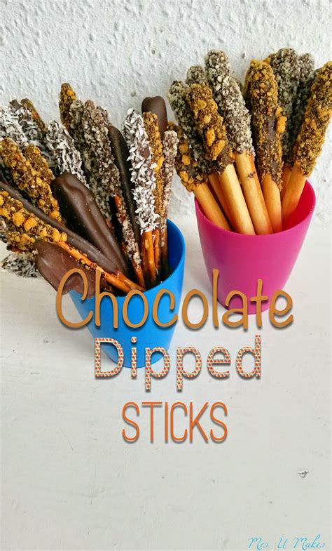 Chocolate Dipped Sticks