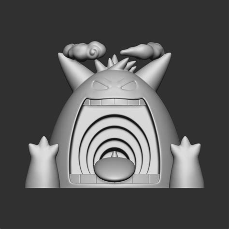 Stl File Pokemon Gigantamax Gengar Figure 🐉 ・3d Print Design To Download・cults