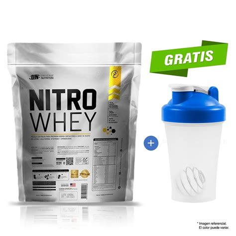 Nitro Whey Un Universe Nutrition Kg Vainilla Suero De Leche Universe